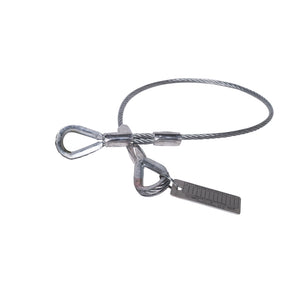 3' Vinyl Coated Galv. Cable Choker Anchor w/ Thimble Ends