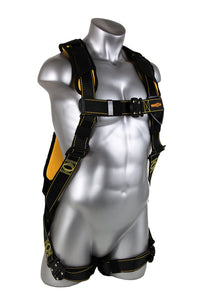 Cyclone Harness Black/Yellow, QC chest / QC leg / no waist belt / non construction / Size M-L