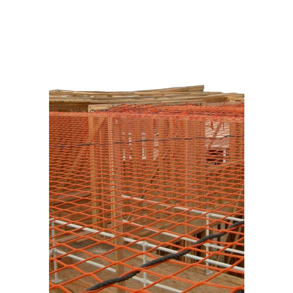 Red de seguridad residencial RSN1717 - Red de malla - 17' X 17' con 38 correas de malla