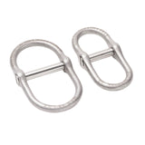 Double d-ring, large 10/pkg. DBLD085115