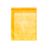 DH1012ADHOR	Orange Tinted Zip Locks 10' x 12' with peel away adhesive backing 500/Case