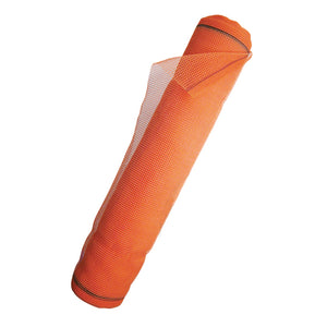 Red antiescombros FR de 5' 6" x 150', color naranja, aberturas de 5/32" x 5/32"