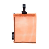 GUBMU5X8OR Bolsa multiusos de malla naranja de 5" x 8" con clip para cinturón