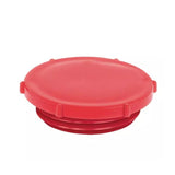 SWGTC12RD Tapa roscada roja de 3/4" para adaptarse al accesorio 1210, paquete de 100