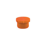 SWGTP4OR	1/4' Orange Threaded Plug to fit  B-400-6 (100/pkg.) SWGTP4