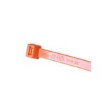 TY40XHDCPP3	Embossed Orange 40" x .5" 250 lb Tensile Strength Floating Cable Tie 50/pkg.