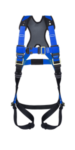 Series 1 Harness, 3XL, PT chest, TB legs, 3-D (dorsal, side), Blue