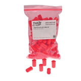 VCF25016RD	Red Tube Cap 1/4" (100/pkg)