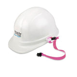 Cordón para casco patentado de color rosa, sin metal (paquete de 100) LNYHRDFMEPK