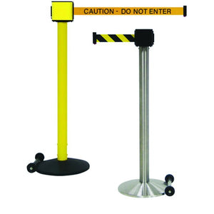 PM41230BADGR	30' Retractable Stanchion "DANGER- DO NOT ENTER" Black Text Red tape