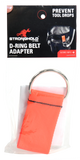 Retail pack Orange 2 inch Belt Adapter with Dee Ring BLTADDEE-R