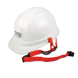 Cordones para casco patentados de color rojo, paquete de 100 unidades LNYHRDRD-100