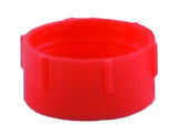 SWGTC12RD Tapa roscada roja de 3/4" para adaptarse al accesorio 1210, paquete de 100