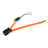 TETHCRDOFOR naranja, correa doble desplazada con 1 clip de cuerda y 1 VersaClamp, paquete de 25