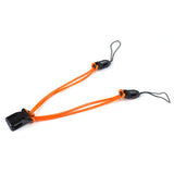 TETHCRRDOR Correa doble naranja y 2 clips de cuerda con VersaClamp simple - 25/paquete