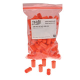 VCF25016RD	Red Tube Cap 1/4" (100/pkg)