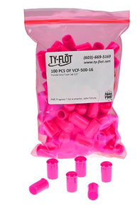 VC75016PK	Pink Tube Cap 3/4" (100/Pkg.)