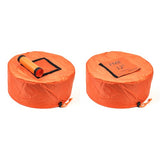 CBVFR4OR CBVFR4  Orange 4" Dia. Patented FME Vented Cover (30/pkg.)